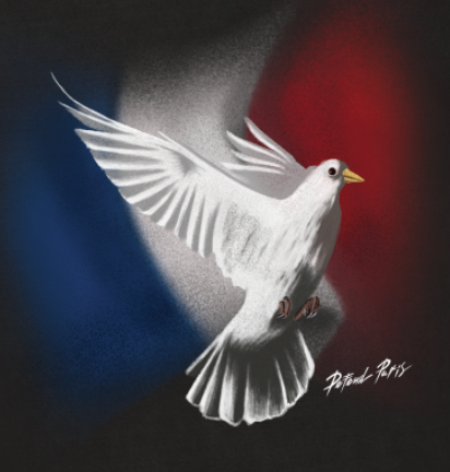 DOVE FOR FRANCE